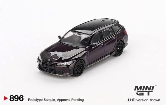 Mini GT BMW M3 M Performance Touring Daytona Violet #896