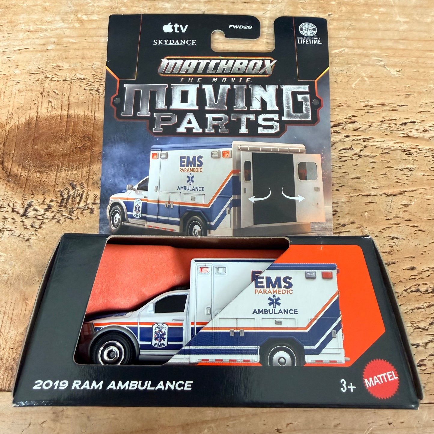 Matchbox Moving Parts The Movie 2019 Ram Ambulance