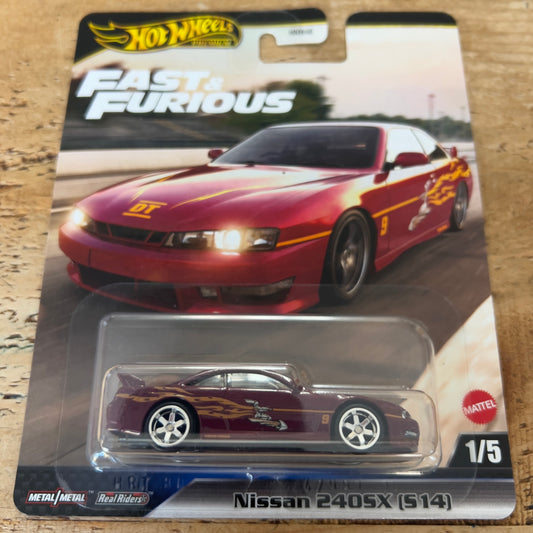 Hot Wheels Premium Fast & Furious Nissan 240SX S14
