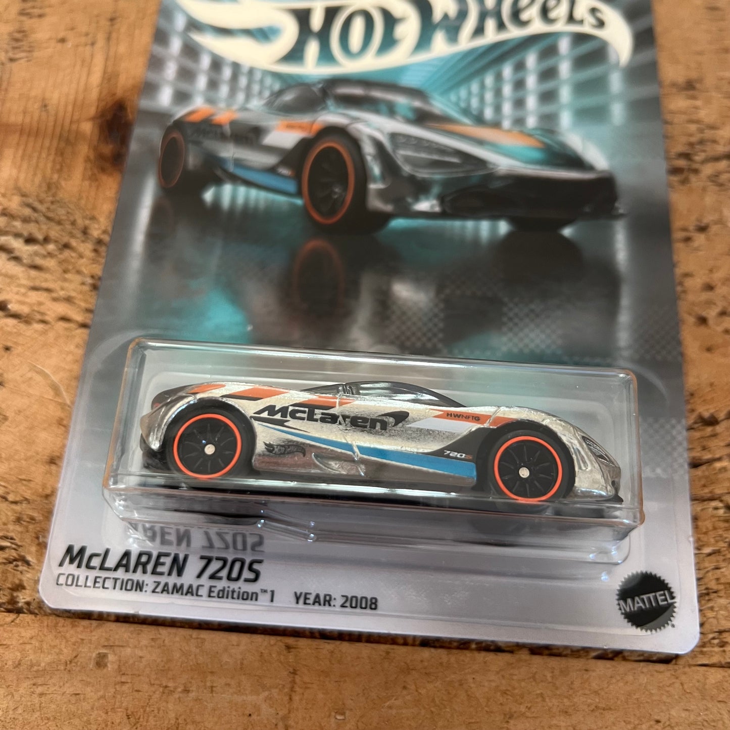 Hot Wheels NFT Garage Zamac Edition McLaren 720S