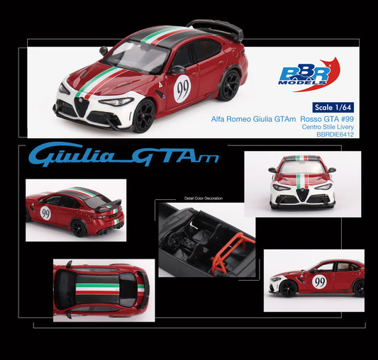 BBR Models Alfa Romeo Giulia GTAm