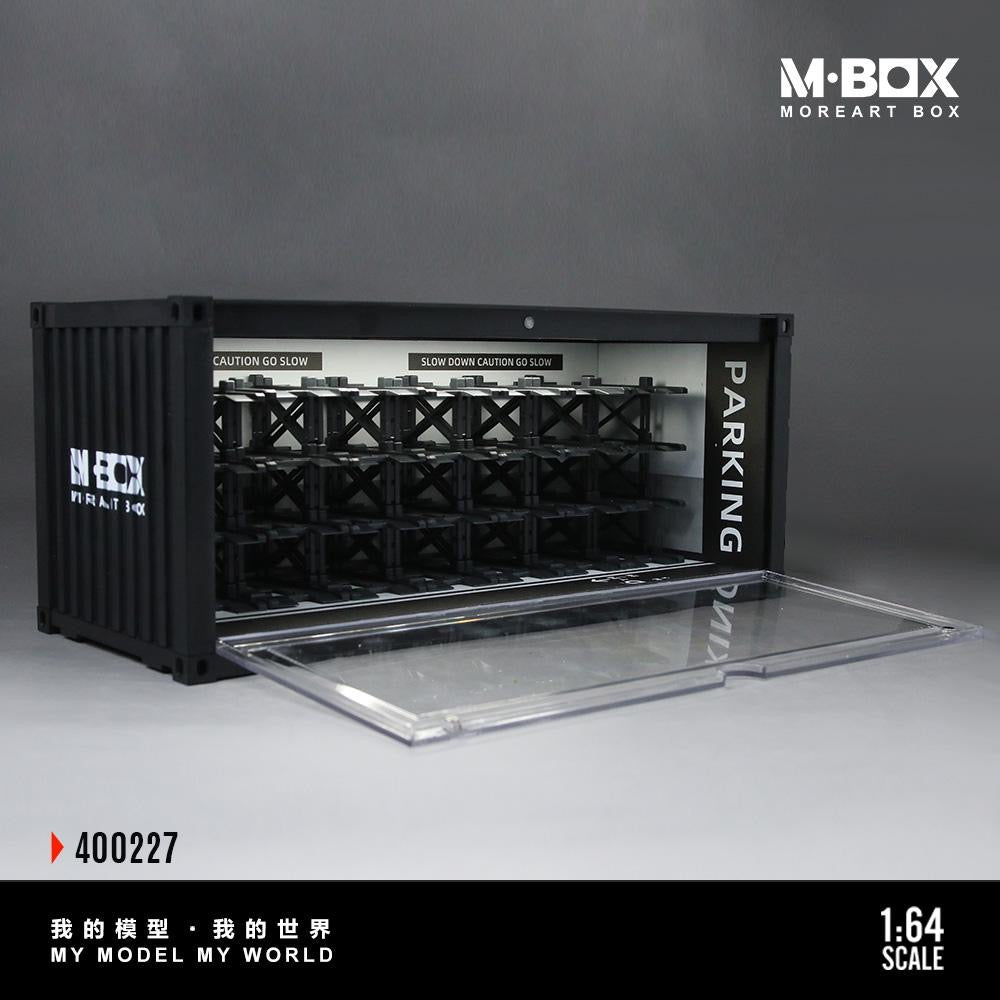 MoreArt Diorama Shipping Container Underground Garage With Racks