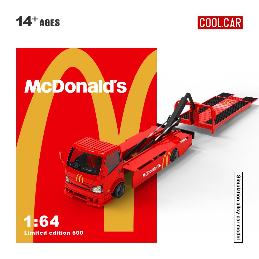Cool Car McDonald’s H300 Flat Bed Car Transport Trailer