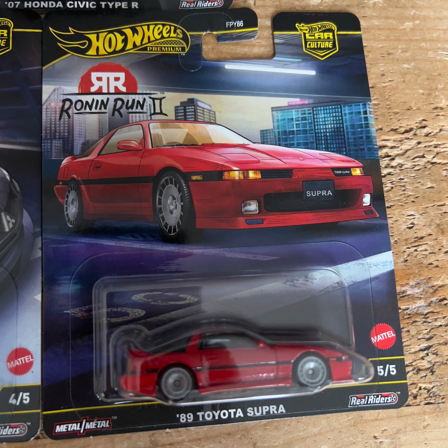 Hot Wheels Premium Ronin Run 2 Full Set Of 5