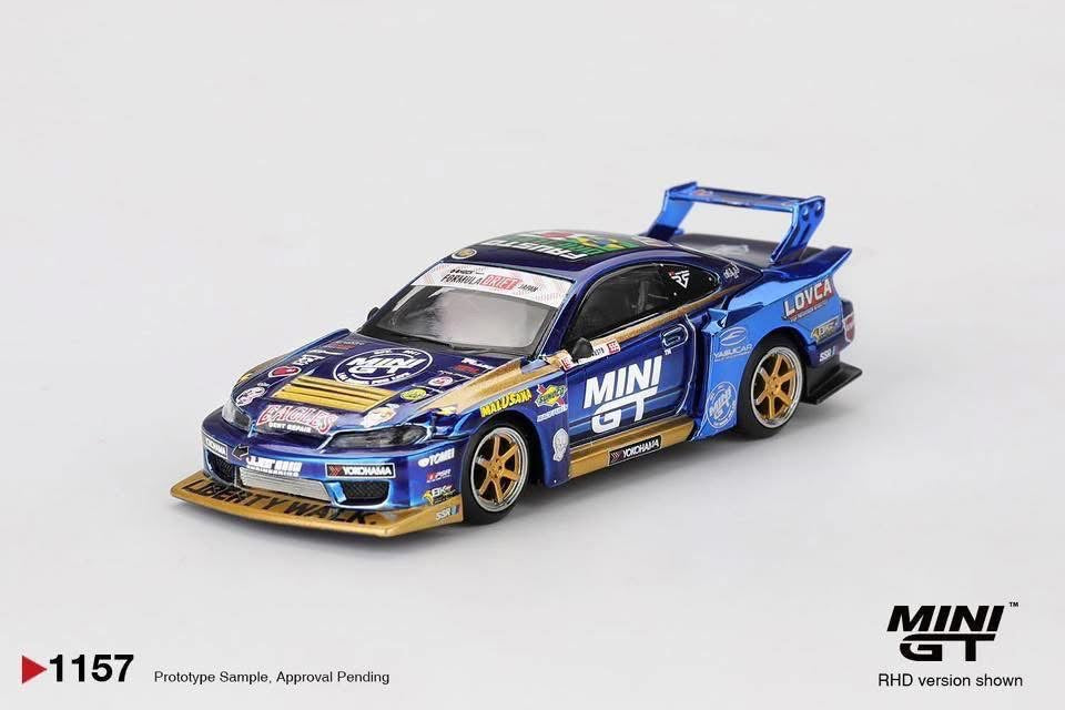 Mini GT Nissan Silvia S15 LB Super Silhouette Formula Drift #1157