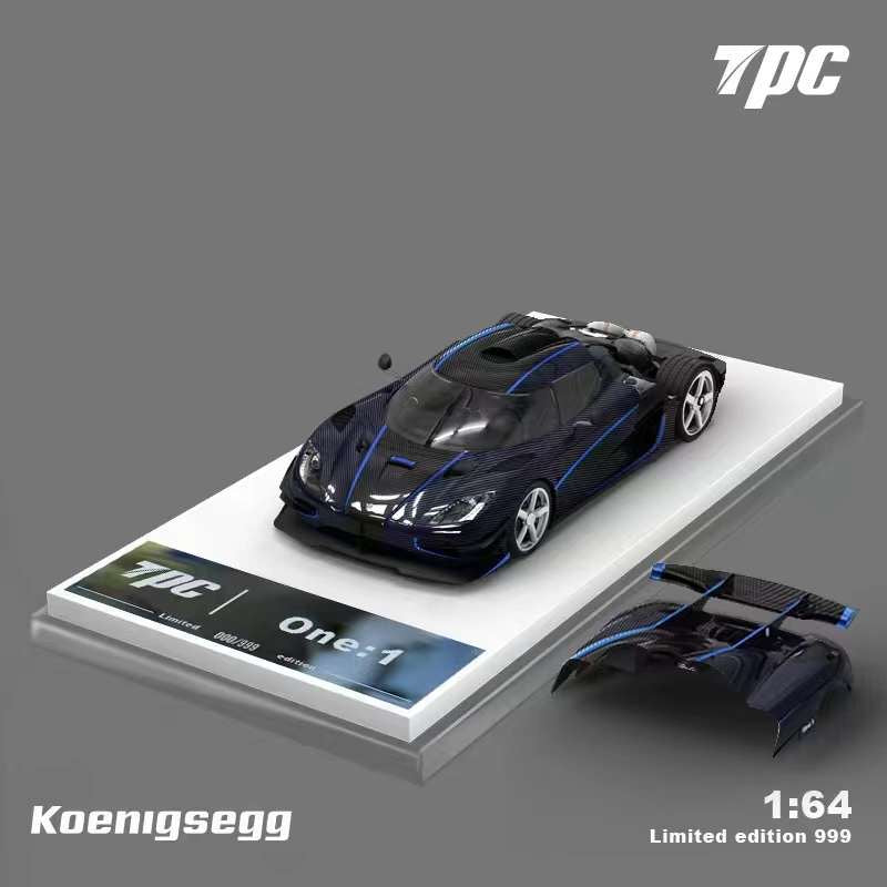 TPC Koeniggsegg One:1 Carbon Fibre Blue