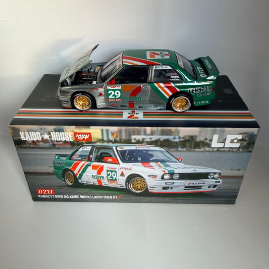 Mini GT x Kaido House 7/11 BMW M3 E30 USA Exclusive Chase #217
