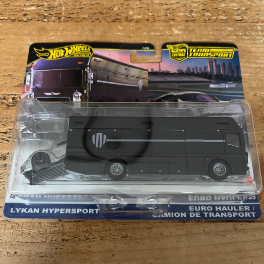 Hot Wheels Team Transport Lykan Hypersport & Euro Hauler #85