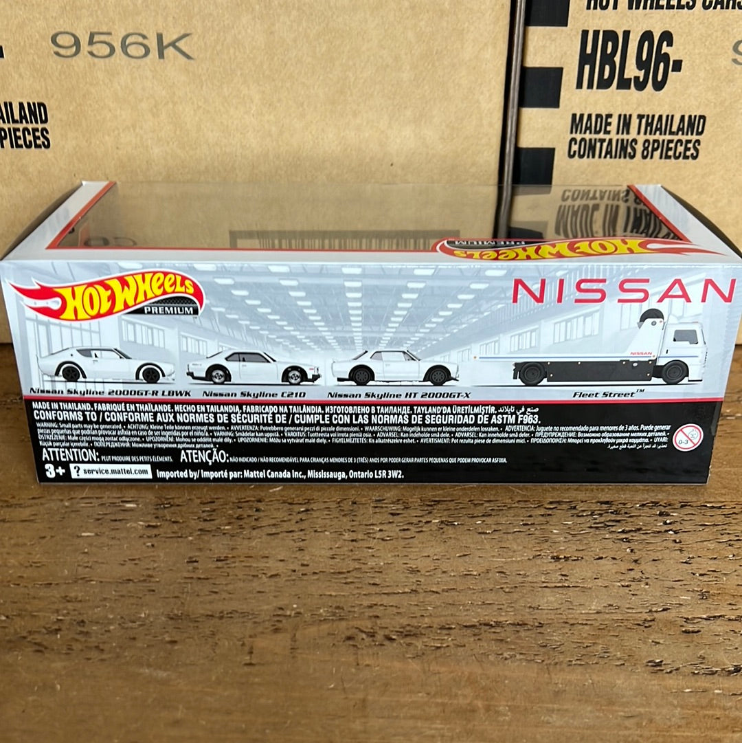 Hot Wheels Premium Nissan Box Set