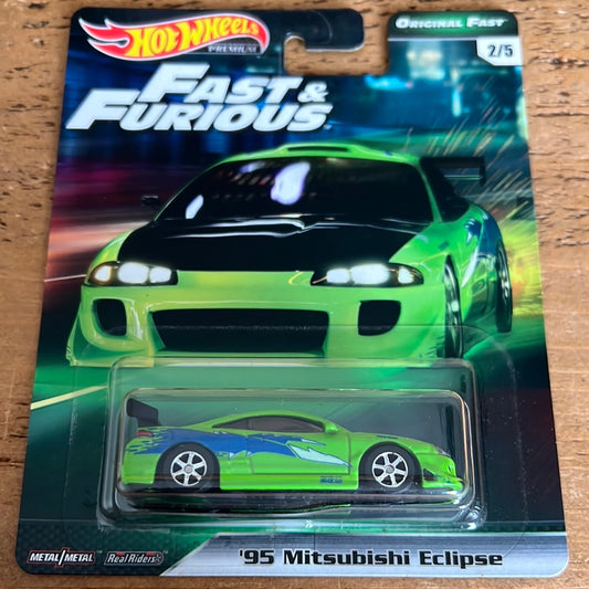 Hot Wheels Premium Fast & Furious 95 Mitsubishi Eclipse