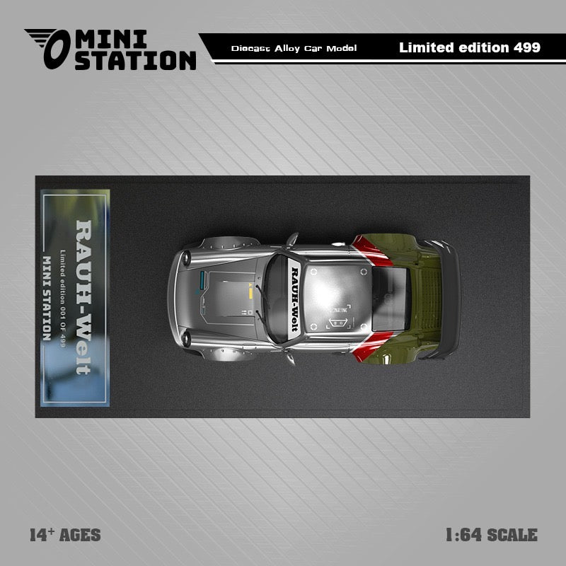 Mini Station Porsche 964 RWB Cyberpunk