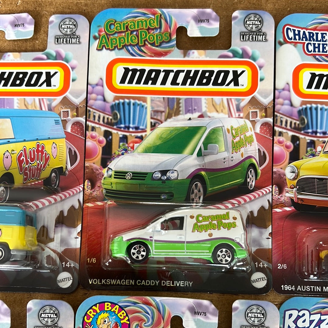 Matchbox US Exclusive Candy Series Full Set Of 6