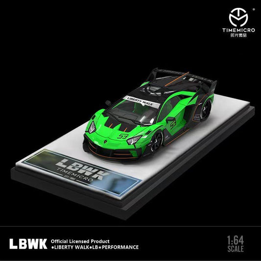 Timemicro LBWK Lamborghini Aventador Green