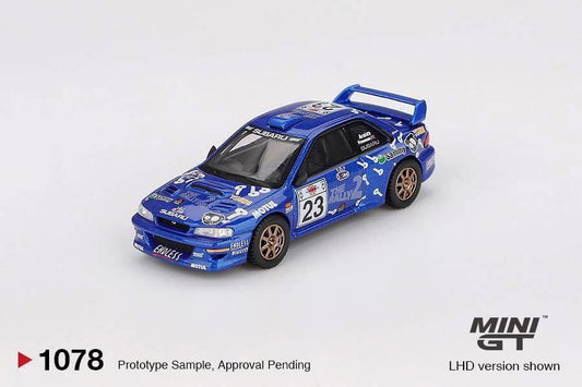 Mini GT Subaru Impreza WRC99 2000 Acropolis Rally #1078