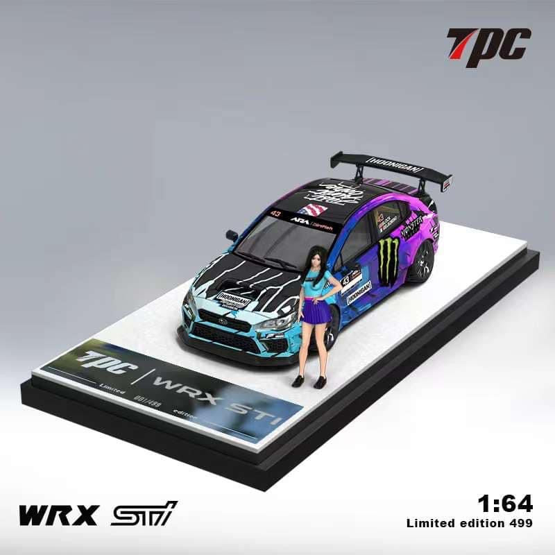TPC Subaru WRX STI Hoonigan Monster Energy With Figure