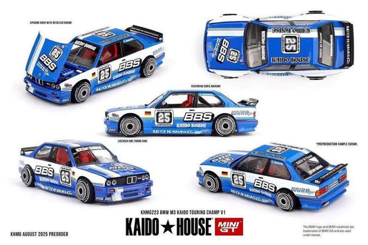 Mini GT x Kaido House BMW M3 E30 Touring Champ V1 #223
