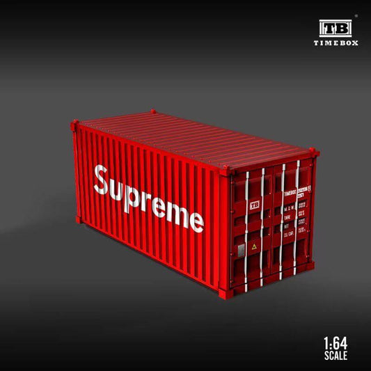 TimeBox Metal Shipping Container Supreme Diorama