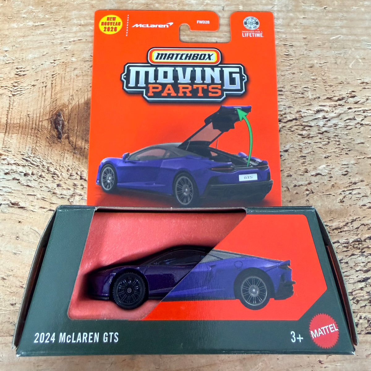 Matchbox Moving Parts 2024 McLaren GTS