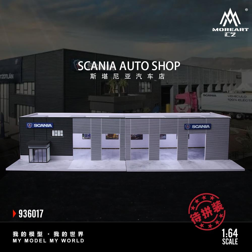 More Art Diorama Scania Repair Shop