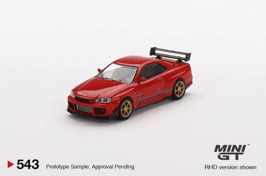 Mini GT Nissan Skyline R34 GTR Tommy Kaira RZ #543