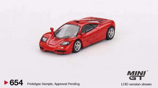 Mini GT McLaren F1 Red #654