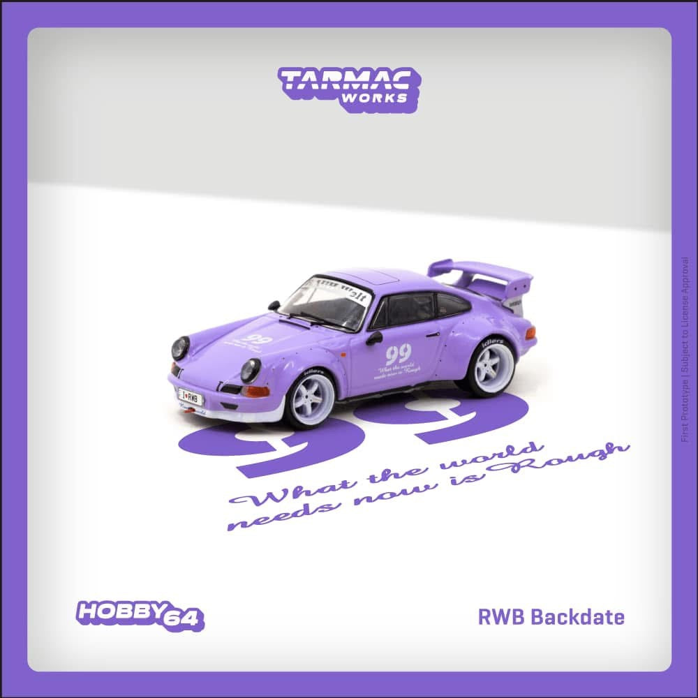 Tarmac Works Porsche RWB Backdate Violetta