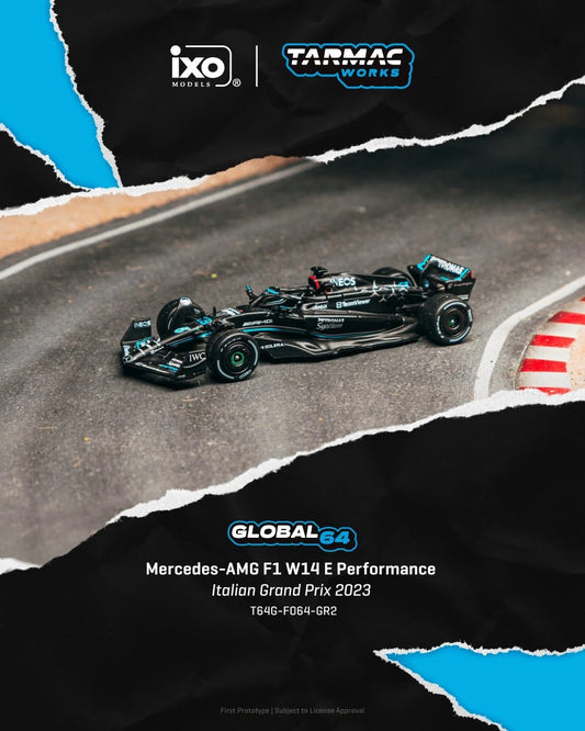 Tarmac Works Mercedes AMG F1 W14 E Performance Italian Grand Prix 2023 George Russell