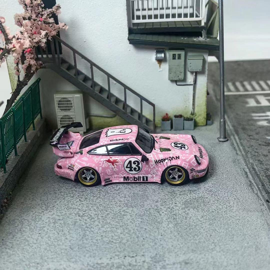 King Model Porsche 964 RWB Hoonipigasus