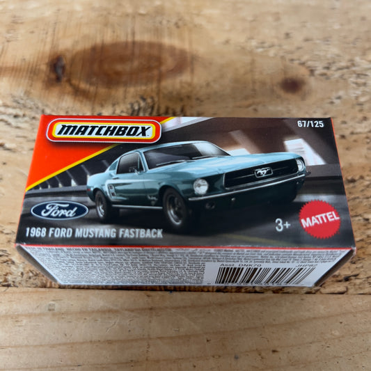 Matchbox Power Grabs 1968 Ford Mustang Fastback