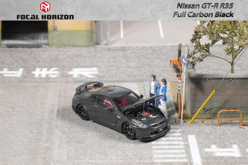 Focal R35 Focal Horizons Nissan R35 GTR Full Carbon – Bran’s Diecast