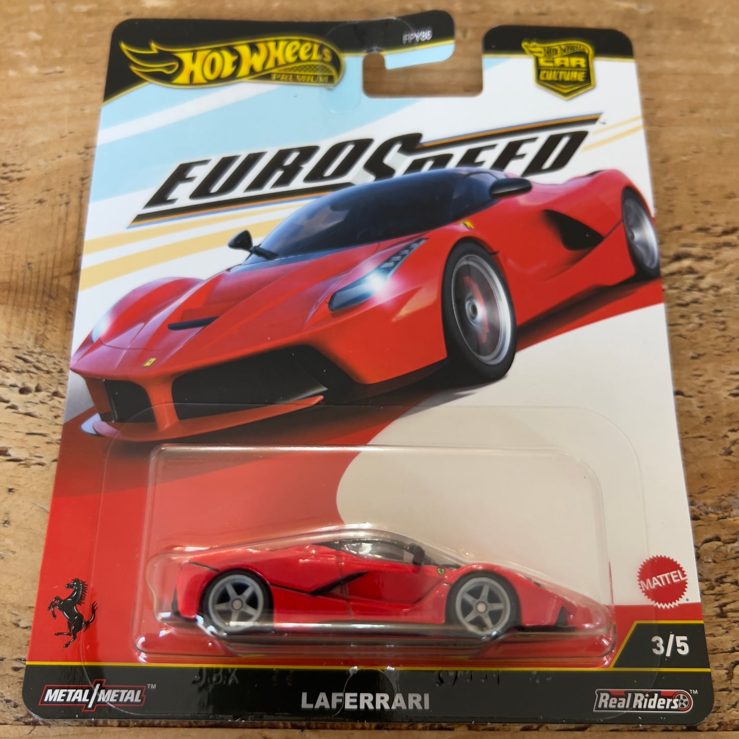 Hot Wheels Premium Eurospeed Ferrari LaFerrari