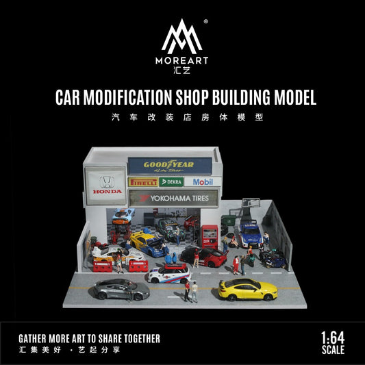 MoreArt Diorama Car Modification Shop