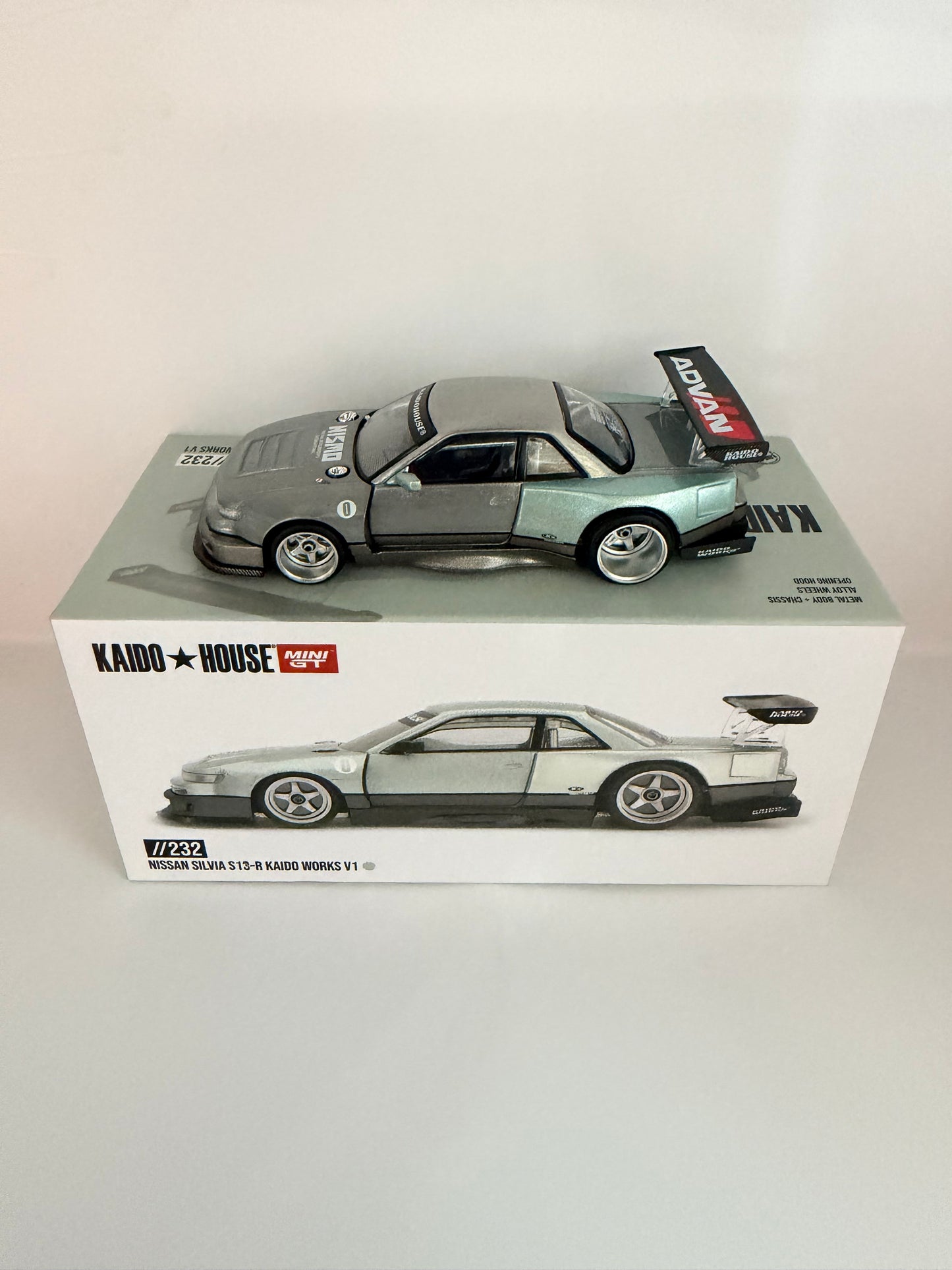 Mini GT x Kaido House Chase Nissan Silvia S13 R #232