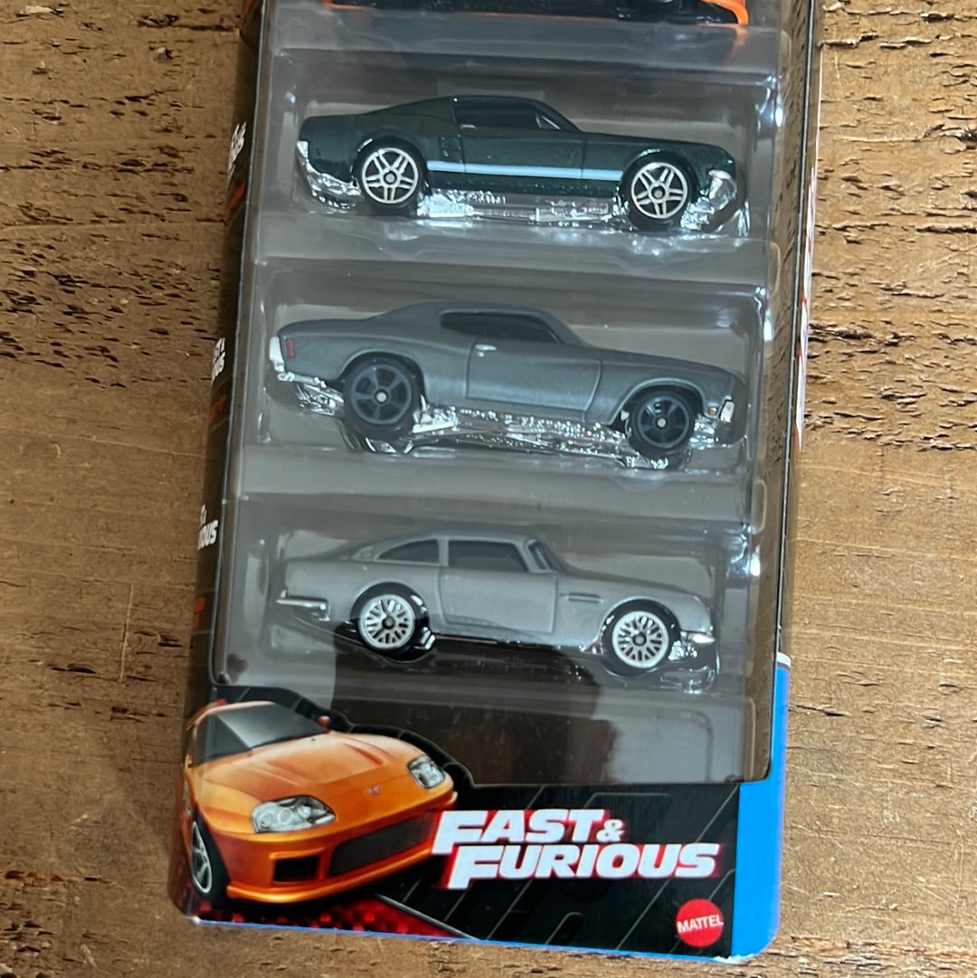 Hot Wheels Mainline Fast & Furious 5 Pack