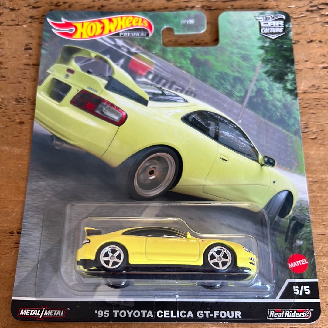 Hot Wheels Premium Mountain Drifters 95 Toyota Celica GT Four