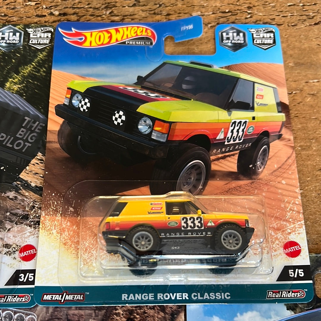 Hot Wheels Premium Off Road Full Set Of 5