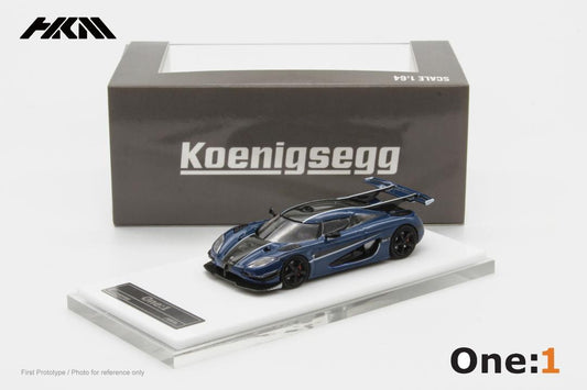 HKM Koenigsegg Agera One:1 Blue Carbon