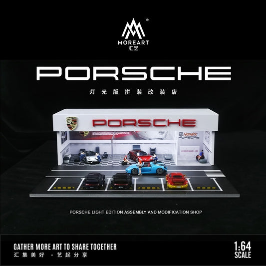 MoreArt Diorama Porsche Workshop