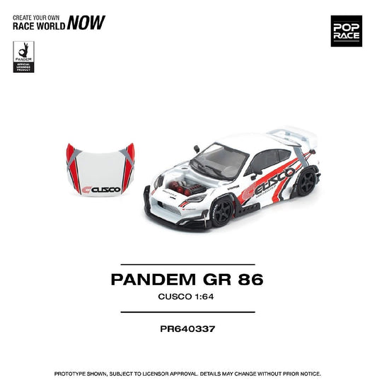 Pop Race Pandem Toyota GR86 Cusco