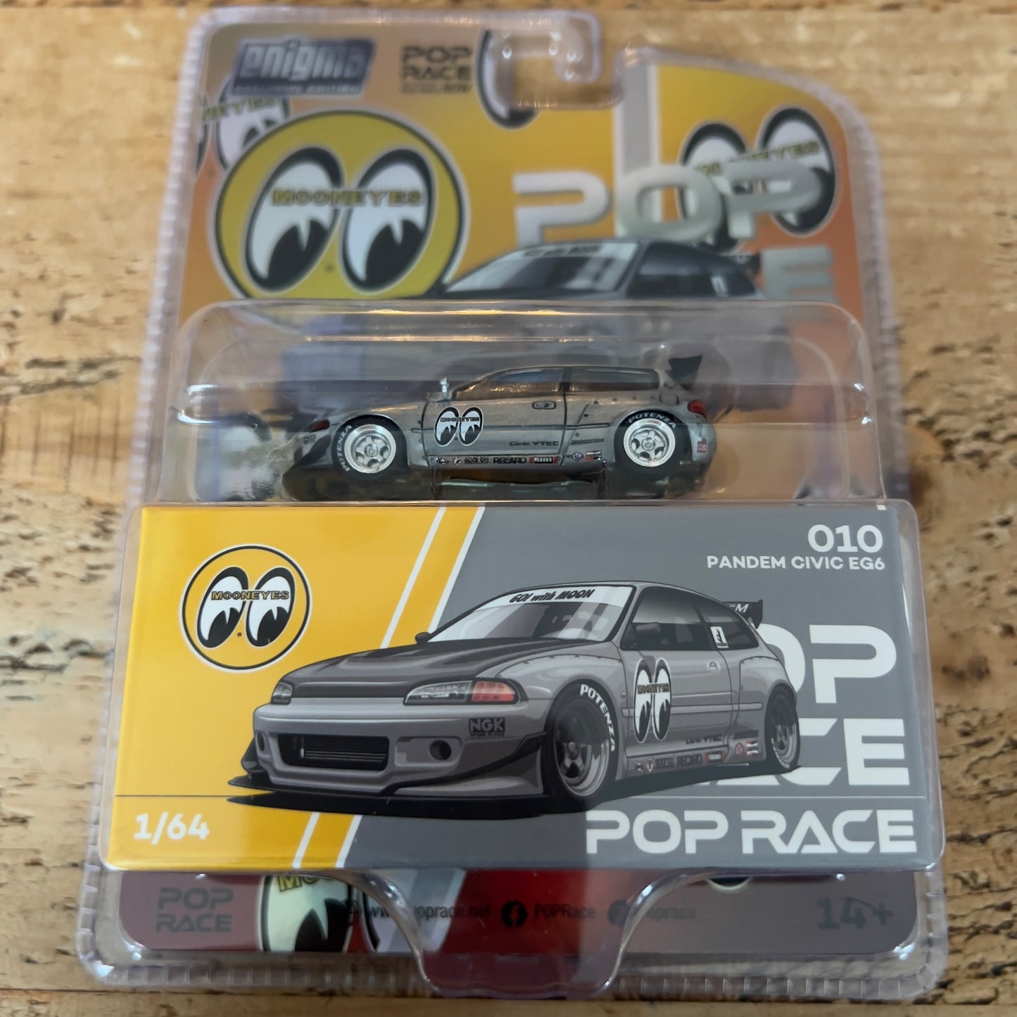 Pop Race Mooneyes Pandem Honda Civic EG6 Chase