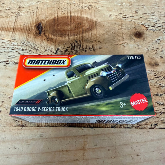 Matchbox Power Grabs 1940 Dodge V Series Truck