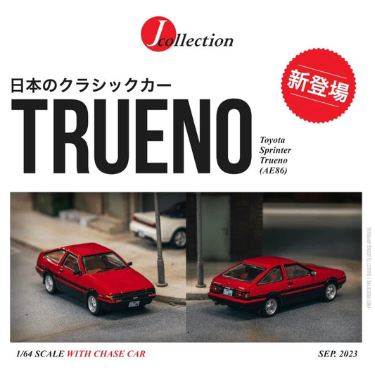 Tarmac Works J Collection Toyota AE86 Trueno