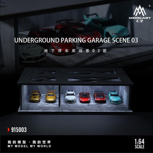 More Art Diorama Underground Parking Lot 03