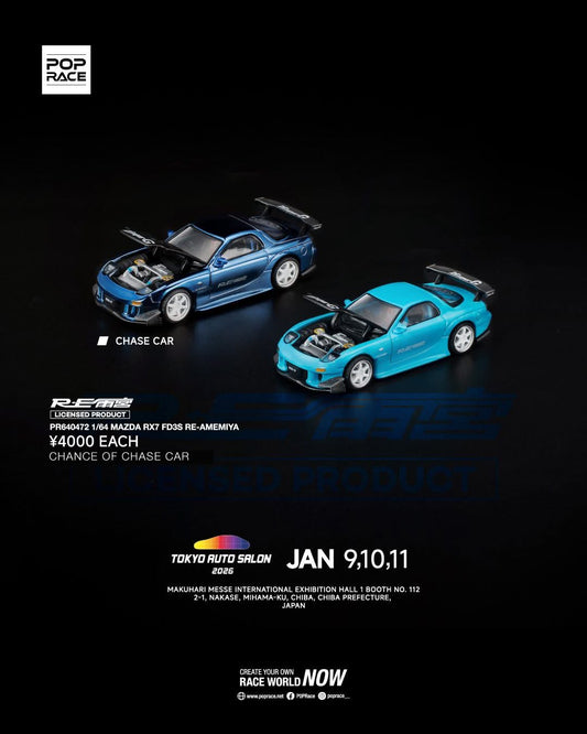Pop Race Tokyo Auto Salon 2026 Exclusive Mazda RX7 FD3S RE-Amemiya