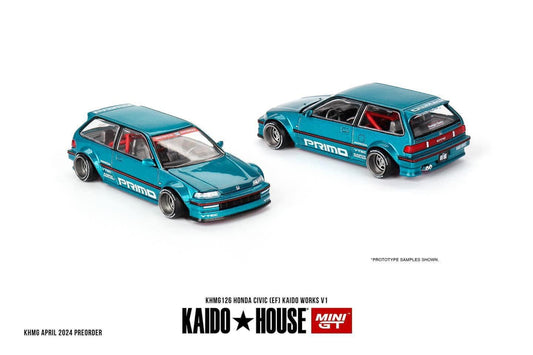 Mini GT x Kaido House Honda Civic EF V1 #126