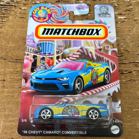 Matchbox US Exclusive Candy Series ‘16 Chevy Camaro Convertible