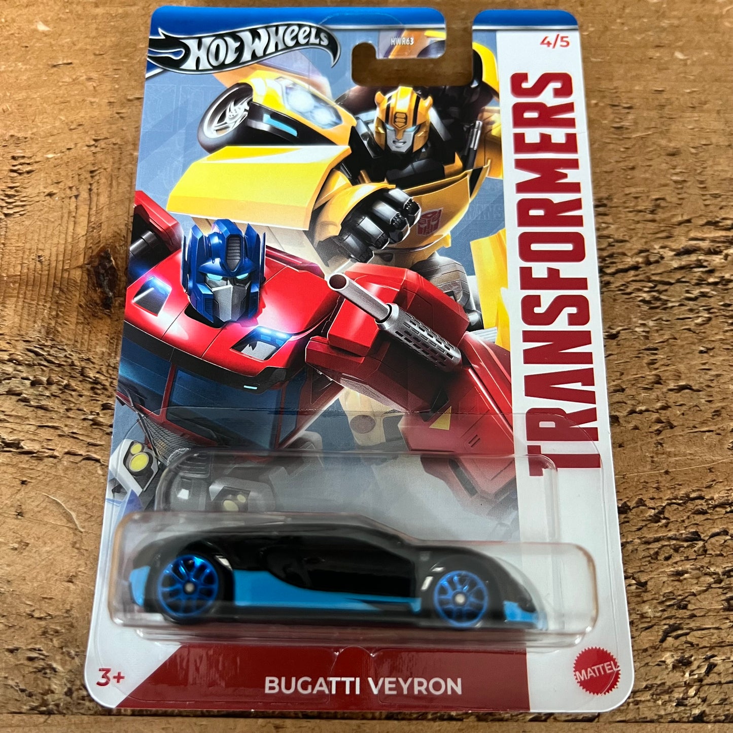 Hot Wheels Transformers Bugatti Veyron