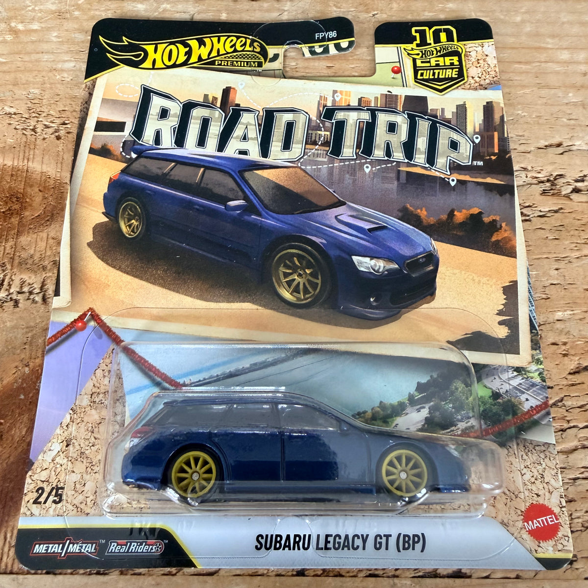 Hot Wheels Premium Road Trip Subaru Legacy GT