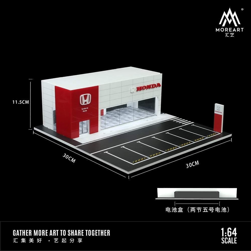 MoreArt Diorama Honda Showroom