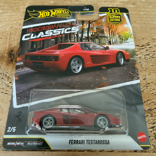 Hot Wheels Premium Modern Classics Ferrari Testarossa